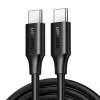 Кабель Ugreen USB-C to USB-C 100W 0.5m Black (15175)