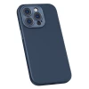 Чехол и защитное стекло Baseus Liquid Silica для iPhone 14 Pro Max Blue with MagSafe (ARYC000703)