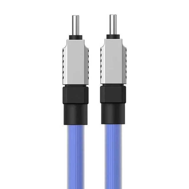 Кабель Baseus CoolPlay USB-C to USB-C 100W 2m Blue (CAKW000303)