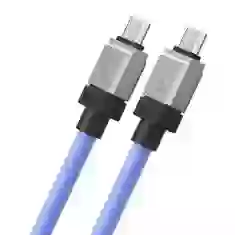 Кабель Baseus CoolPlay USB-C to USB-C 100W 2m Blue (CAKW000303)