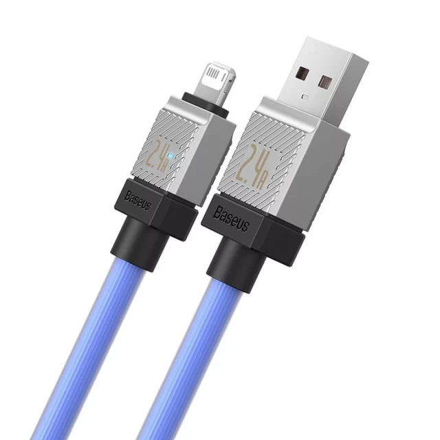 Кабель Baseus CoolPlay USB-A to Lightning 2.4A 1m Blue (CAKW000403)