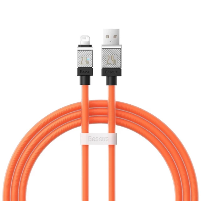 Кабель Baseus CoolPlay USB-A to Lightning 2.4A 2m Orange (CAKW000507)