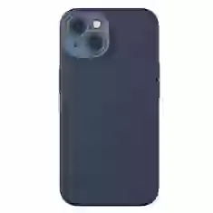 Чехол и защитное стекло Baseus Liquid Silica для iPhone 14 Blue with MagSafe (ARYC000403)