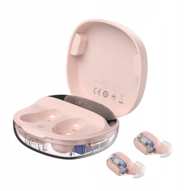 Бездротові навушники Baseus Encok WM01 Plus Pink (NGWM010004)