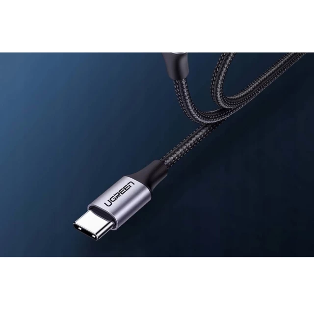 Кабель Ugreen US261 USB-C to USB-C 60W 2m Black (50152B)