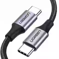 Кабель Ugreen US261 USB-C to USB-C 60W 2m Black (50152B)
