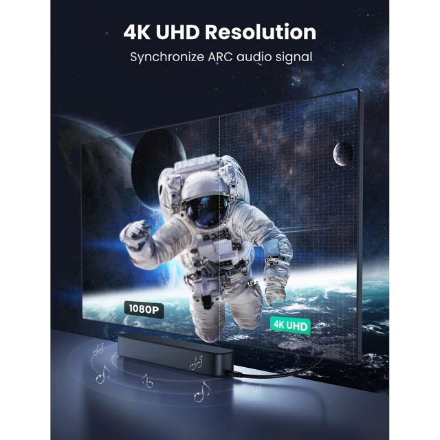 Кабель Ugreen HD118 HDMI to HDMI 4K 3m Black (40411)