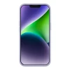 Чохол та захисне скло Baseus Liquid Silica Gel Case with Cleaning Kit для iPhone 14 Lavender (ARYT020005)