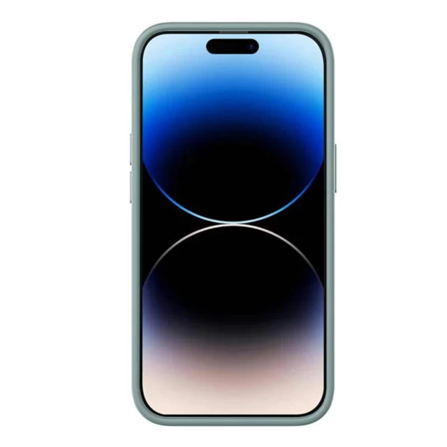 Чехол и защитное стекло Baseus Liquid Silica Gel Case with Cleaning Kit для iPhone 14 Pro Succulent (ARYT020603)