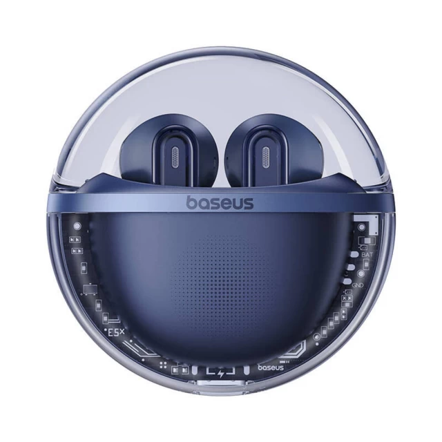 Бездротові навушники Baseus TWS E5x Blue (A00060101323-00)