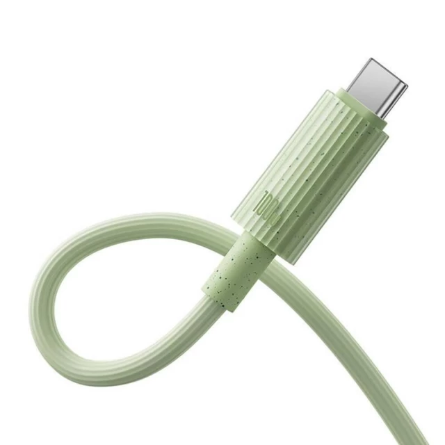 Кабель Baseus Habitat USB-A to USB-C 100W 1m Green (P10360203631-00)