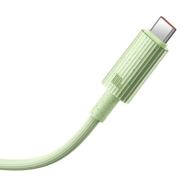 Кабель Baseus Habitat USB-A to USB-C 100W 1m Green (P10360203631-00)