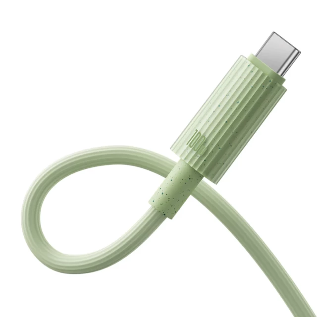 Кабель Baseus Habitat USB-C to USB-C 100W 1m Green (P10360202631-00)