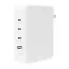 Мережевий зарядний пристрій Belkin PD UK | EU | US 140W 3хUSB-С | USB-A White (WCH014BTWH)