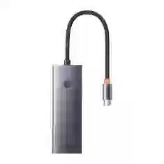 USB-хаб Baseus 7-in-1 UltraJoy USB-C to HDMI | 3x USB 3.0 | USB-C PD | SD/TF Gray (B00052803811-00)