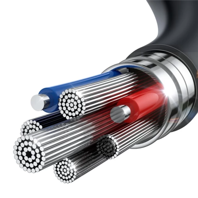 Автомобильный кабель Joyroom Easy-Travel USB-A to Lightning 3A 1.5m Black (SA38-AL3 1.5m Bl)