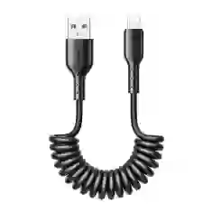 Автомобільний кабель Joyroom Easy-Travel USB-A to Lightning 3A 1.5m Black (SA38-AL3 1.5m Bl)