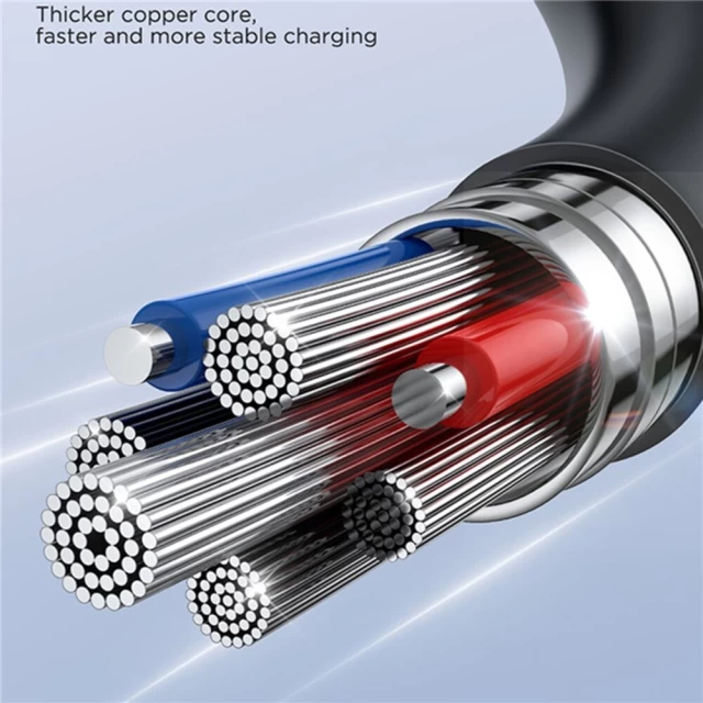 Автомобильный кабель Joyroom Easy-Travel USB-C to Lightning 30W 1.5m Black (SA38-CL3 1.5 Bl)