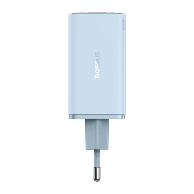 Сетевое зарядное устройство Baseus GaN6 Pro FC 65W 2xUSB-C | 2xUSB-A Blue (P10162701313-00)