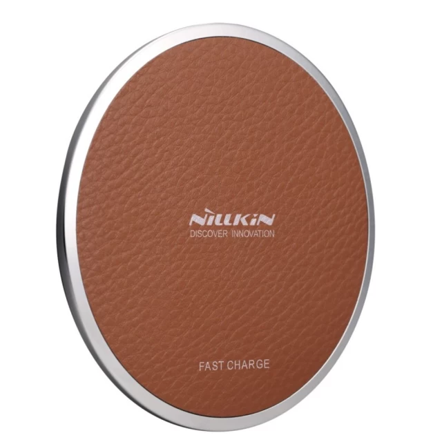 Бездротовий зарядний пристрій Nillkin Magic Disk III Fast Charger 10W Brown (6902048124790)