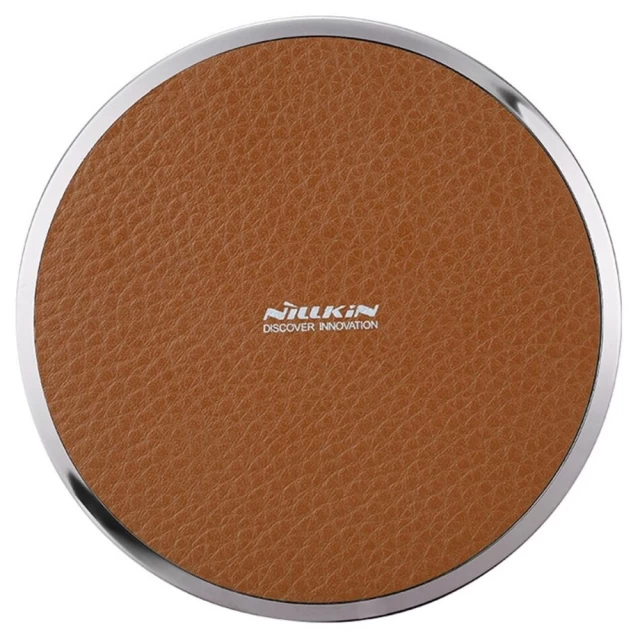 Бездротовий зарядний пристрій Nillkin Magic Disk III Fast Charger 10W Brown (6902048124790)