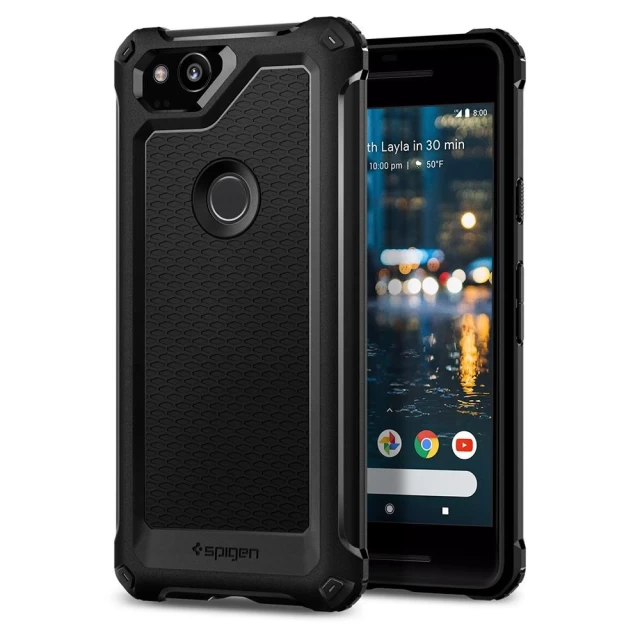 Чохол Spigen Rugged Armor Extra для Google Pixel 2 Black (F16CS22253)