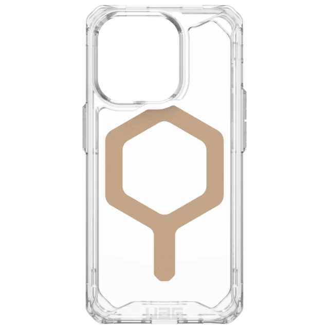 Чехол UAG Plyo для iPhone 15 Pro Ice Gold with MagSafe (114286114381)