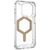 Чохол UAG Plyo для iPhone 15 Pro Ice Gold with MagSafe (114286114381)