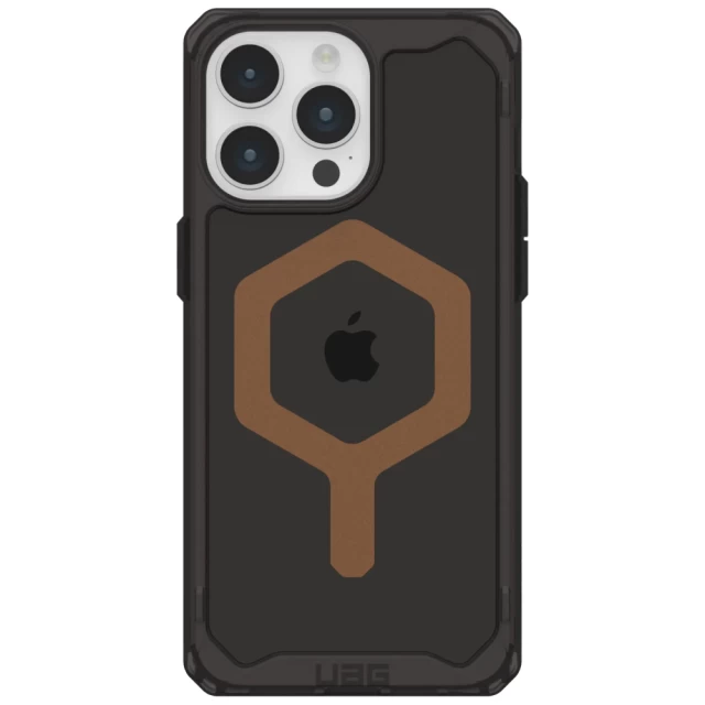 Чохол UAG Plyo для iPhone 15 Pro Max Black Bronze with MagSafe (114305114085)