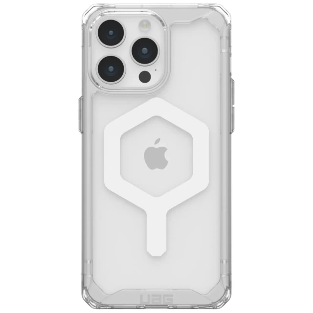 Чохол UAG Plyo для iPhone 15 Pro Max Ice White with MagSafe (114305114341)