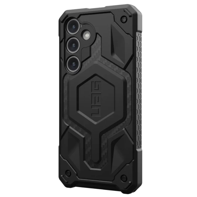 Чохол UAG Monarch для Samsung Galaxy S24 Plus (S926) Carbon Fiber (214413114242)