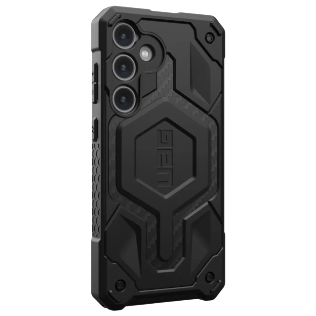 Чехол UAG Monarch для Samsung Galaxy S24 Plus (S926) Carbon Fiber (214413114242)