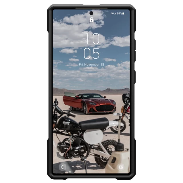 Чехол UAG Monarch Pro для Samsung Galaxy S24 Ultra (S928) Carbon Fiber with MagSafe (214416114242)