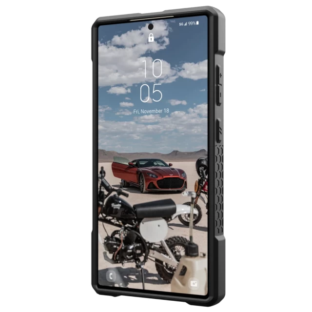 Чехол UAG Monarch Pro для Samsung Galaxy S24 Ultra (S928) Carbon Fiber with MagSafe (214416114242)