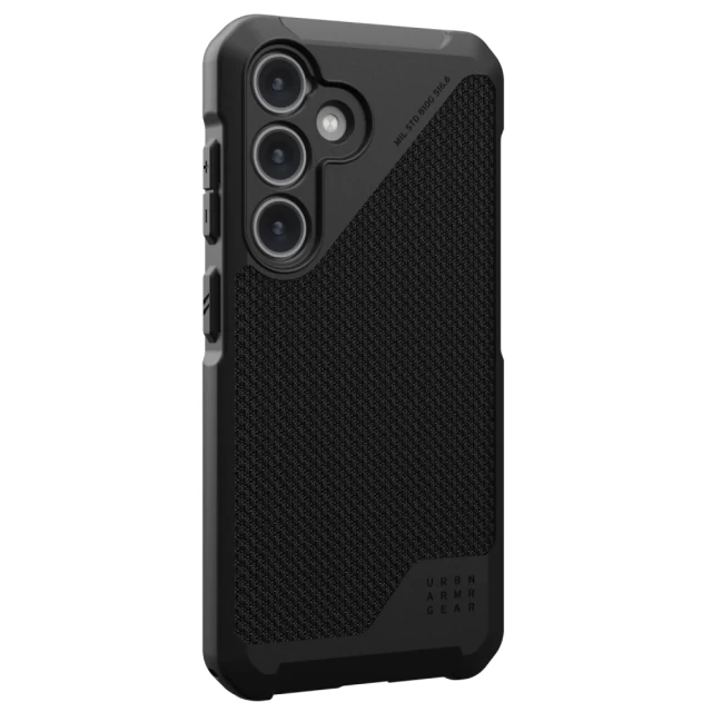 Чехол UAG Metropolis LT Pro для Samsung Galaxy S24 (S921) Kevlar Black with MagSafe (214418113940)