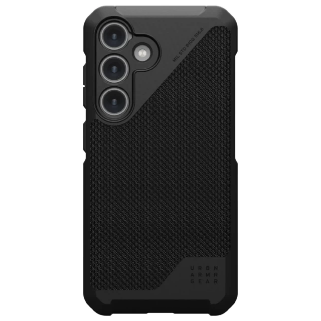 Чехол UAG Metropolis LT Pro для Samsung Galaxy S24 (S921) Kevlar Black with MagSafe (214418113940)