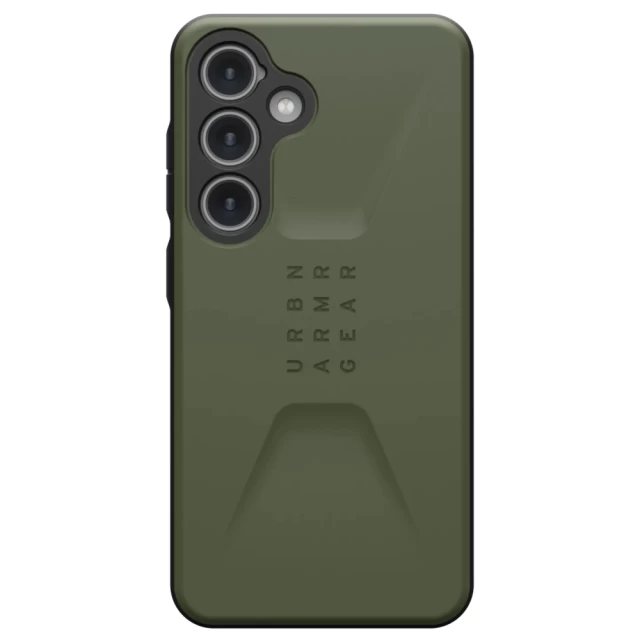 Чохол UAG Civilian для Samsung Galaxy S24 (S921) Olive Drab (214437117272)