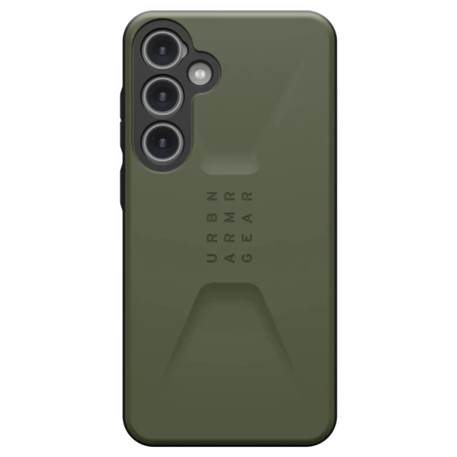 Чехол UAG Civilian для Samsung Galaxy S24 Plus (S926) Olive Drab (214438117272)