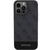 Чохол Guess 4G Stripe Collection для iPhone 15 Pro Max Grey (GUHCP15XG4GLGR)