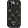 Чохол Guess 4G Triangle Metal Logo для iPhone 15 Pro Black (GUHCP15LPG4GPK)