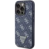 Чехол Guess 4G Triangle Metal Logo для iPhone 15 Pro Max Blue (GUHCP15XPG4GPB)