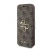 Чехол-книжка Guess 4G Metal Logo для iPhone 15 Pro Brown (GUBKP15L4GMGBR)