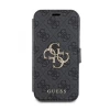 Чехол-книжка Guess 4G Metal Logo для iPhone 15 | 14 | 13 Grey (GUBKP15S4GMGGR)