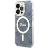 Чохол Guess IML 4G для iPhone 15 Pro Max Blue with MagSafe (GUHMP15XH4STB)