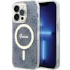 Чехол Guess IML 4G для iPhone 15 Pro Max Blue with MagSafe (GUHMP15XH4STB)