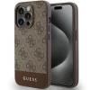 Чехол Guess 4G Stripe Collection для iPhone 15 Pro Max Brown (GUHCP15XG4GLBR)