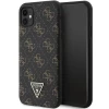 Чехол Guess 4G Triangle Metal Logo для iPhone 11 | XR Black (GUHCN61PG4GPK)