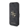 Чохол-книжка Guess 4G Metal Logo для iPhone 15 Pro Max Grey (GUBKP15X4GMGGR)