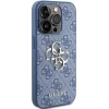 Чехол Guess 4G Big Metal Logo для iPhone 15 Pro Blue (GUHCP15L4GMGBL)