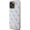 Чехол Guess 4G Triangle Metal Logo для iPhone 15 Pro Max White (GUHCP15XPG4GPH)